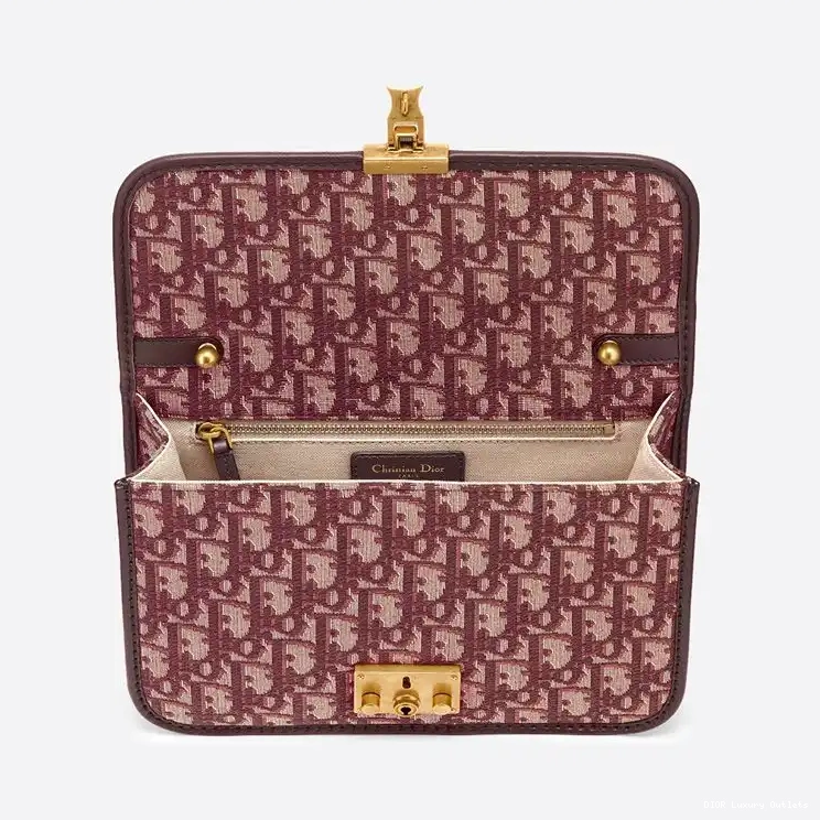 Cheap Oblique Burgundy Bag Canvas Motif Dioraddict 0420 Luxury